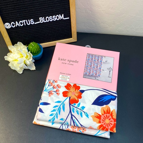 kate spade Other - Kate, Spade, Multi floral, fabric shower curtain